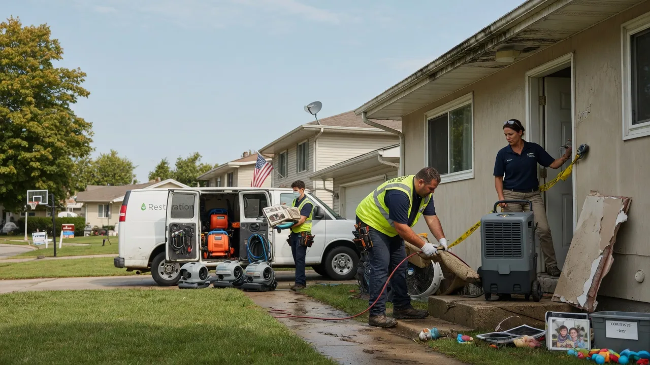 Water Damage Restoration in Brownfield, PA near me